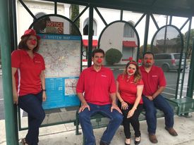 Red nose bus 1