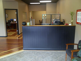 Office entrance