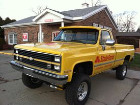 Truck and office